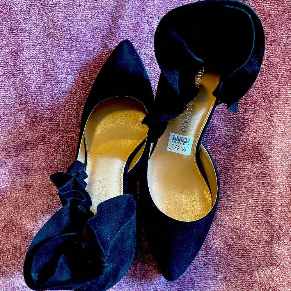 Christian Siriano size 8.5 soft frills heels